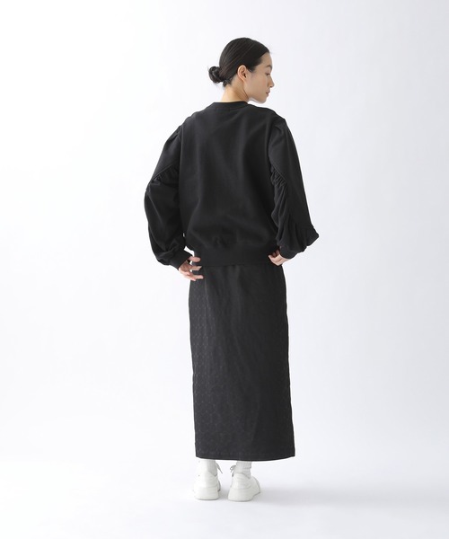 ZUCCa（ズッカ）の「ドットジャガード / スカート / (O)（スカート・レディース・ベージュ/ブラック/ピンク・M size）」の21枚目の写真