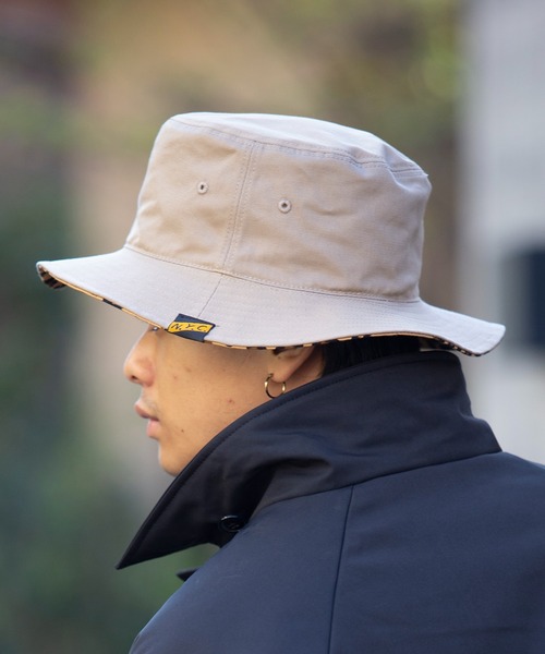 schott（ショット）の「【SCHOTT】リバーシブルサファリハット SC045（ハット・メンズ・ベージュ/ブラック・FREE）」の9枚目の写真