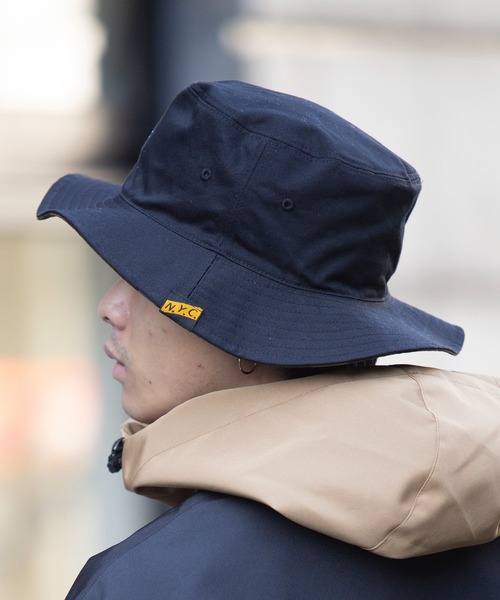 schott（ショット）の「【SCHOTT】リバーシブルサファリハット SC045（ハット・メンズ・ベージュ/ブラック・FREE）」の5枚目の写真