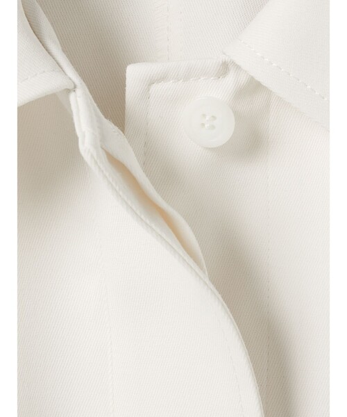 mizuiroind（ミズイロインド）の「mizuiro ind ワークワイドシャツジャケット（ダウンジャケット/コート・レディース・ネイビー/ブラック/オフホワイト・FREE）」の5枚目の写真