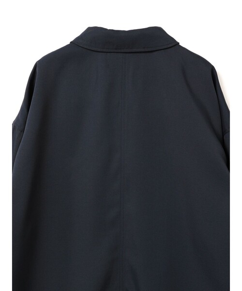 mizuiroind（ミズイロインド）の「mizuiro ind ワークワイドシャツジャケット（ダウンジャケット/コート・レディース・ネイビー/ブラック/オフホワイト・FREE）」の22枚目の写真