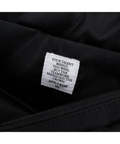 APPLEBUM(アップルバム)の「Cordura Square Waist Bag(ボディバッグ/ウエストポーチ・メンズ・ブラック・FREE)」の8枚目の写真