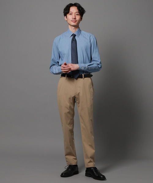 GLOBAL WORK(グローバルワーク)の「デニムシャツ/Salon de GW/976926(シャツ/ブラウス・メンズ・ライトブルー/ネイビー/ブルー系その他6・MEDIUM/X-LARGE/SMALL/LARGE)」の18枚目の写真