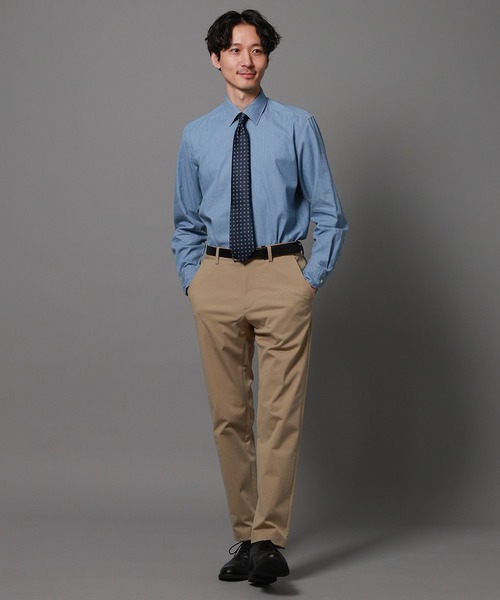 GLOBAL WORK(グローバルワーク)の「デニムシャツ/Salon de GW/976926(シャツ/ブラウス・メンズ・ライトブルー/ネイビー/ブルー系その他6・MEDIUM/X-LARGE/SMALL/LARGE)」の19枚目の写真