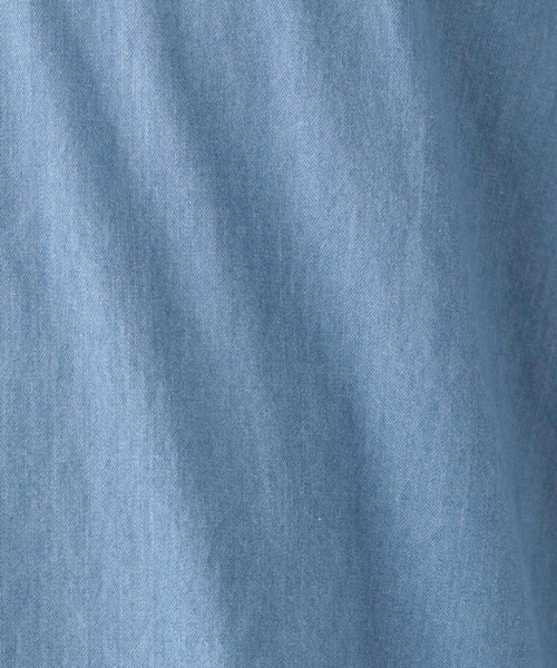 GLOBAL WORK(グローバルワーク)の「デニムシャツ/Salon de GW/976926(シャツ/ブラウス・メンズ・ライトブルー/ネイビー/ブルー系その他6・MEDIUM/X-LARGE/SMALL/LARGE)」の16枚目の写真