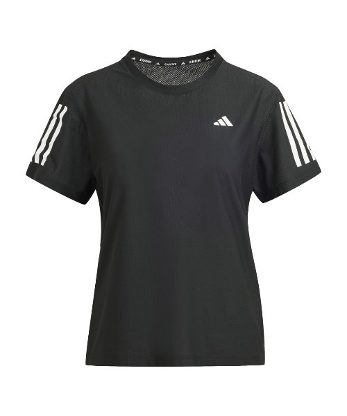adidas(アディダス)の「アディダス adidas オウン ザ ラン 半袖Tシャツ(Tシャツ/カットソー・レディース・ブラック・M/L/S/XL)」の7枚目の写真