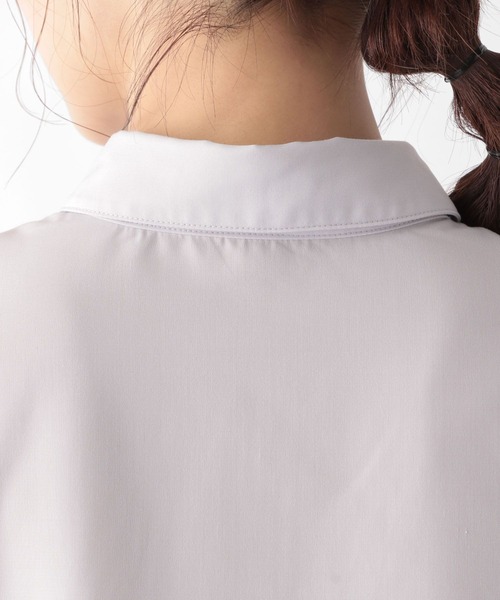 GLOBAL WORK（グローバルワーク）の「ペプラムブラウスシャツ/MATINEE LINE/994006（シャツ/ブラウス・レディース・ライトグレー/オフホワイト/ブラック・MEDIUM/LARGE）」の17枚目の写真