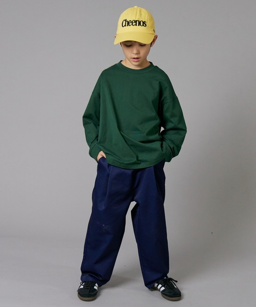 PAIRMANON STREET】 フロント タック ワイド ツイル パンツ