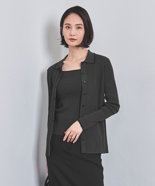UNITED ARROWS（ユナイテッドアローズ）の「リブニット ポロエリ
