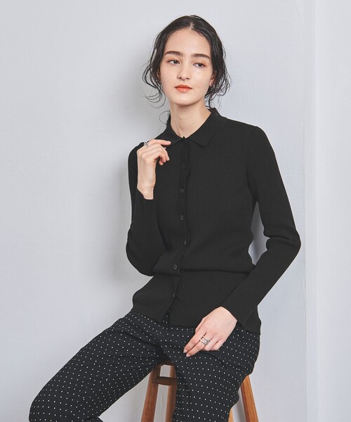 UNITED ARROWS（ユナイテッドアローズ）の「リブニット ポロエリ