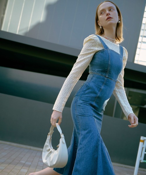 Lil Ambition(リルアンビション)の「シースルーフラワートップス(Tシャツ/カットソー・レディース・ライトブルー/ブラック/クリーム/ベージュ・FREE)」の16枚目の写真