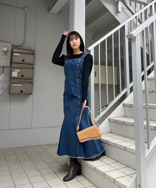 Lil Ambition(リルアンビション)の「シースルーフラワートップス(Tシャツ/カットソー・レディース・ライトブルー/ブラック/クリーム/ベージュ・FREE)」の7枚目の写真