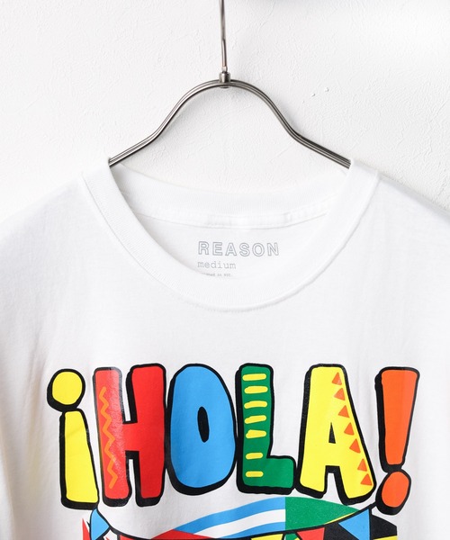 INNOCENT（イノセント）の「【REASON CLOTHING】HOLA BEAR TEE（Tシャツ/カットソー・レディース・ホワイト・MEDIUM/X-LARGE/LARGE）」の3枚目の写真