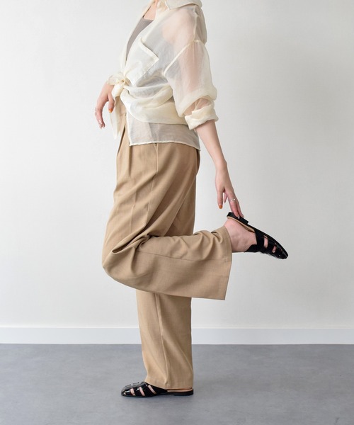 PASCUCCI（パスクッチ）の「【PASCUCCI】グルカテイストミュールサンダル(D42300)（サンダル・レディース・ブラック/シルバー/ベージュ・37/38/36）」の10枚目の写真