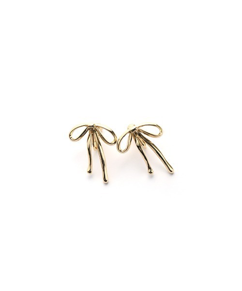 marjour（マージュール）の「RIBBON EARRING（イヤリング・レディース・ゴールド/シルバー・FREE）」の12枚目の写真
