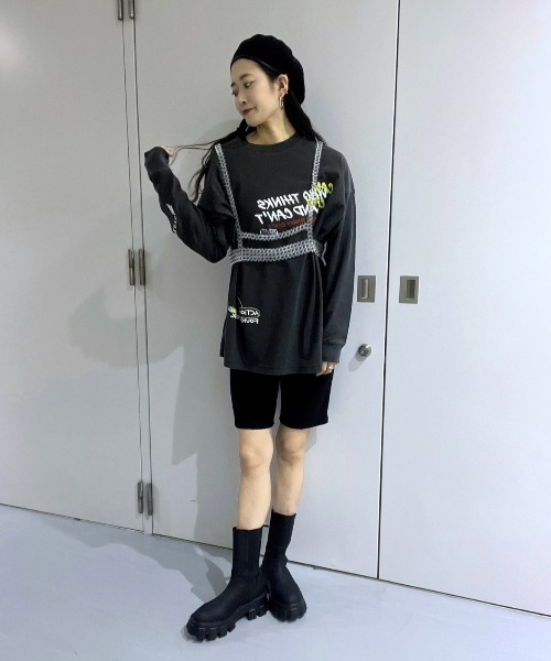 GRANCY 限定ロンT JEANASIS（ジーナシス）の「【ZOZO限定】ストリートグラフィック