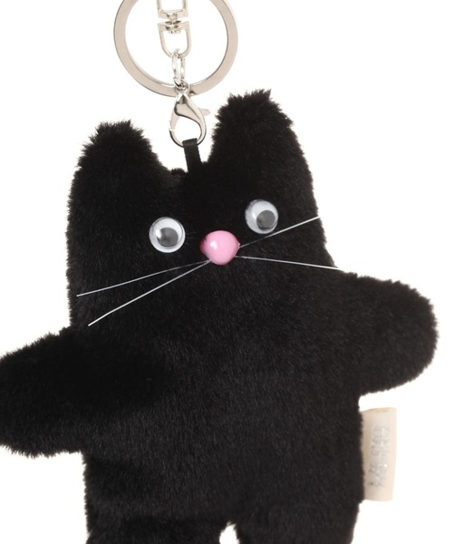 repipi armario（レピピ アルマリオ）の「キョロニャンチャーム（キーホルダー・キッズ・グレー/ブラック・FREE）」の5枚目の写真