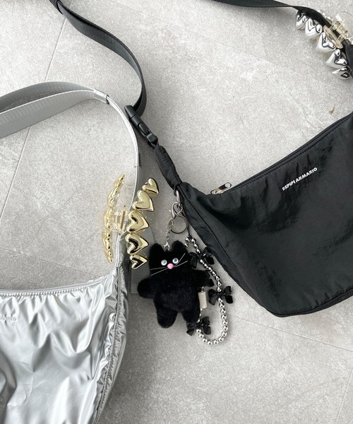 repipi armario（レピピ アルマリオ）の「キョロニャンチャーム（キーホルダー・キッズ・グレー/ブラック・FREE）」の11枚目の写真