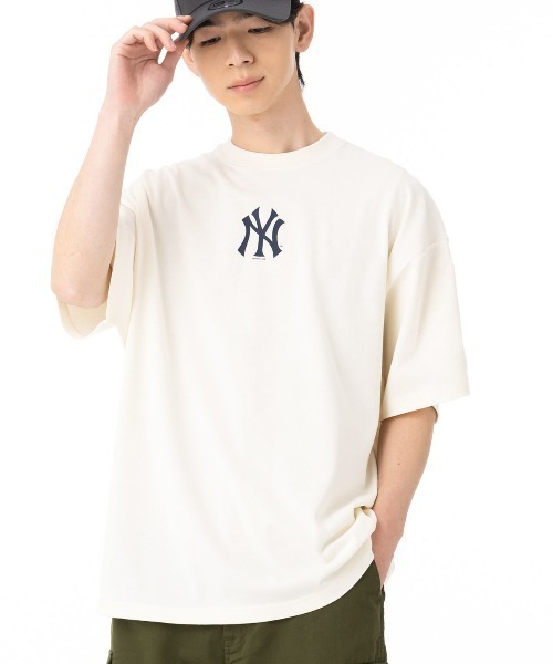 【新品・国内即発】NEW ERA 60667725 WHI オーバーサイズTシャツ NEW ERA tシャツ ニューエラ 半袖Tシャツ オーバーサイズ