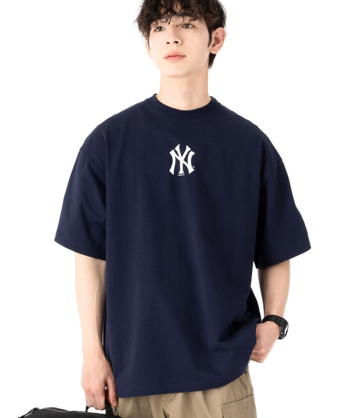 NEW ERA(ニューエラ)の「ニューエラ 半袖Tシャツ オーバーサイズドロップ ONSPOTZ別注(Tシャツ/カットソー・メンズ・ブラック/ホワイト/ネイビー/ブラウン/ホワイト系その他/オフホワイト/ホワイト系その他2/ブラック系その他/グレー・S/M/L/XL/XXL)」の12枚目の写真