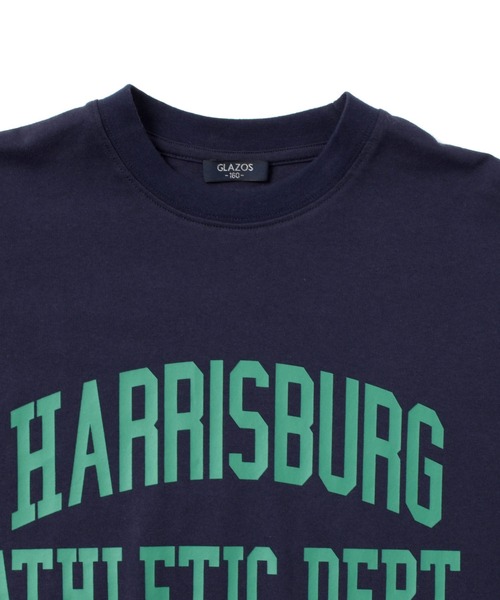 GLAZOS（グラソス）の「【再入荷】【プチプラ】アソートフロントカレッジロゴ半袖Tシャツ（Tシャツ/カットソー・キッズ・カーキ/ブラック/ブルー/グレー/ベージュ/ネイビー/ホワイト・130cm/140cm/150cm/160cm/170cm）」の18枚目の写真