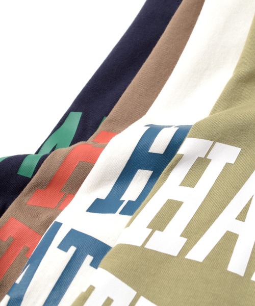 GLAZOS（グラソス）の「【再入荷】【プチプラ】アソートフロントカレッジロゴ半袖Tシャツ（Tシャツ/カットソー・キッズ・カーキ/ブラック/ブルー/グレー/ベージュ/ネイビー/ホワイト・130cm/140cm/150cm/160cm/170cm）」の22枚目の写真