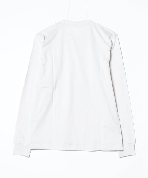 three dots（スリードッツ）の「サンデッドジャージー クルーネック（Tシャツ/カットソー・メンズ・ライトグレー・SMALL/MEDIUM/LARGE/X-LARGE）」の11枚目の写真