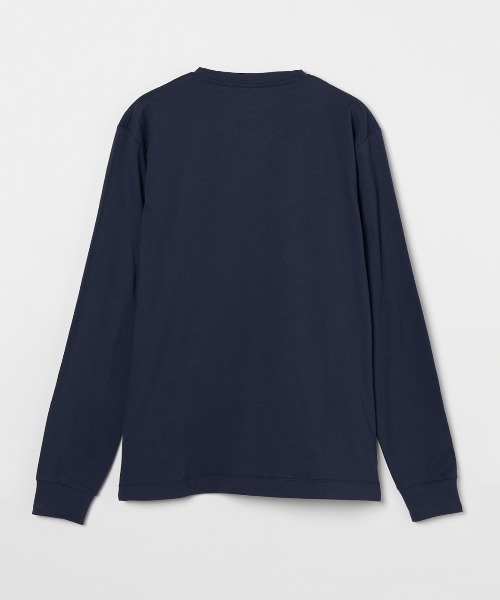 three dots（スリードッツ）の「サンデッドジャージー クルーネック（Tシャツ/カットソー・メンズ・ライトグレー・SMALL/MEDIUM/LARGE/X-LARGE）」の2枚目の写真