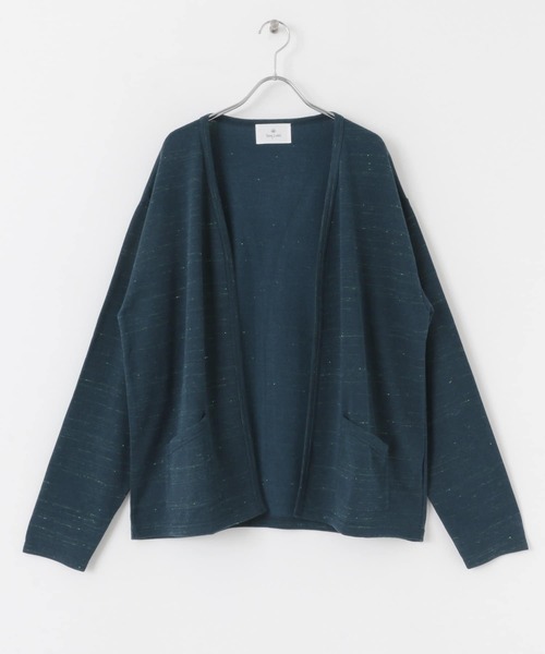 URBAN RESEARCH Sonny Label（アーバンリサーチサニーレーベル）の「JAPAN MADE 裏毛カーディガン（カーディガン/ボレロ・メンズ・ネイビー/グレー/オレンジ・MEDIUM/LARGE）」の18枚目の写真