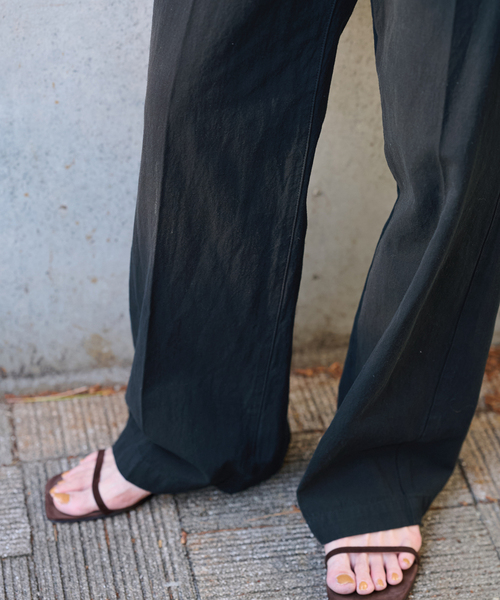 FRAMeWORK（フレームワーク）の「≪追加≫コットンリネンストレートパンツ（その他パンツ・レディース・ブラック/ブルー/ホワイト系その他・36/34/40/38）」の22枚目の写真