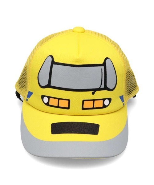 Moujonjon（ムージョンジョン）の「JR新幹線電車なりきりメッシュキャップ・帽子（キャップ・キッズ・グリーン/レッド/イエロー・56/54/52/50）」の4枚目の写真