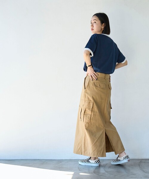 coen（コーエン）の「ピースダイカーゴスカート（スカート）」 - WEAR