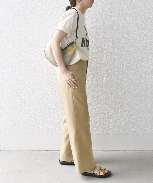 MIXTA（ミクスタ）の「【SHIPS any別注】Mixta:〈洗濯機可能〉MIXTIGER ロゴ プリント TEE（Tシャツ/カットソー・レディース・ナチュラル・ONE SIZE）」の3枚目の写真