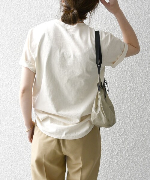 MIXTA（ミクスタ）の「【SHIPS any別注】Mixta:〈洗濯機可能〉MIXTIGER ロゴ プリント TEE（Tシャツ/カットソー・レディース・ナチュラル・ONE SIZE）」の7枚目の写真