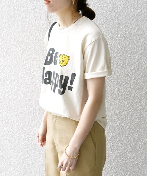 MIXTA（ミクスタ）の「【SHIPS any別注】Mixta:〈洗濯機可能〉MIXTIGER ロゴ プリント TEE（Tシャツ/カットソー・レディース・ナチュラル・ONE SIZE）」の8枚目の写真