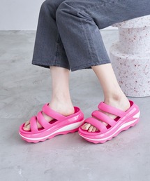クロックス メガ クラッシュ トリプル ストラップ / crocs Mega Crush Triple Strap/厚底 サンダル