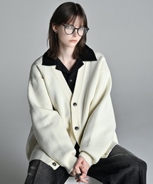 ADRER（アドラー）の「extra quality heavy weight jacquard knit cardigan / エクストラクオリティヘビーウエイトジャガードニットカーディガン（カーディガン/ボレロ）」