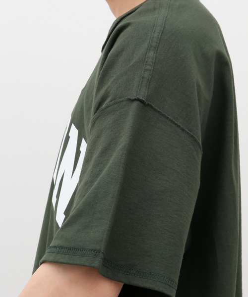 is-ness(イズネス)の「【ISNESS MUSIC / イズネスミュージック】FUSION T-SHIRT(Tシャツ/カットソー・メンズ・ホワイト/グリーン・FREE)」の10枚目の写真