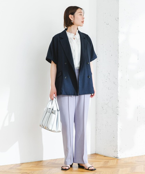 F by ROSSO ウォッシャブルサマージャケット NAVY セール】F by ROSSO ウォッシャブルサマージャケット（その他