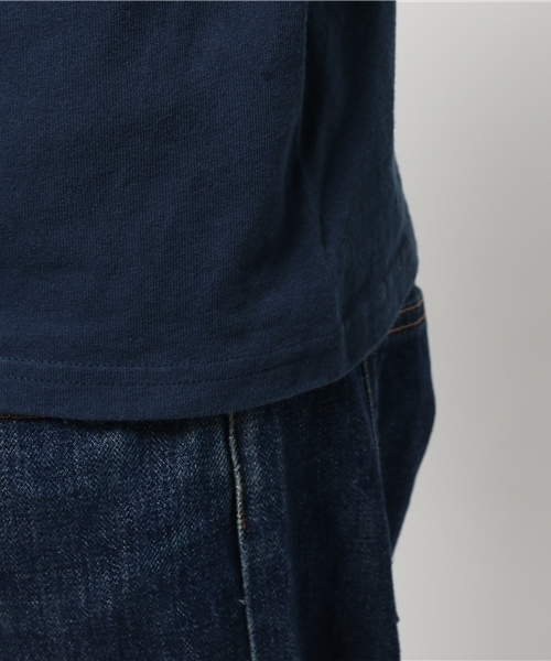 Goodwear(Since1983)（グッドウェア）の「GOODWEAR / グッドウエア: Henley Neck Tee Slim WHT Tシャツ #（Tシャツ/カットソー・メンズ・ホワイト/グリーン/ピンク/バーガンディー/ブルー系その他/ネイビー/サックスブルー/ブラック/ライトブルー/アイボリー/オリーブ/オレンジ・SMALL/LARGE/MEDIUM/X-LARGE）」の18枚目の写真