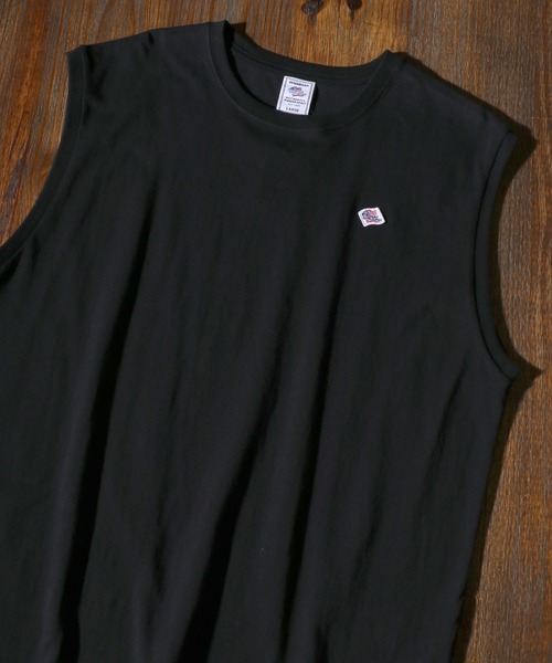 JEMORGAN（ジェーイーモーガン）の「JEMORGAN/ジェーイーモーガン ミニワッペン ビッグシルエット ノースリーブ タンクトップ レディース メンズ（タンクトップ・メンズ・ライトグレー/ベージュ/ブラック/カーキ/オフホワイト/ネイビー/ピンク・L/XL/M）」の3枚目の写真