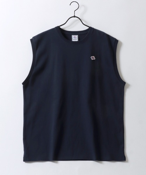 JEMORGAN（ジェーイーモーガン）の「JEMORGAN/ジェーイーモーガン ミニワッペン ビッグシルエット ノースリーブ タンクトップ レディース メンズ（タンクトップ・メンズ・ライトグレー/ベージュ/ブラック/カーキ/オフホワイト/ネイビー/ピンク・L/XL/M）」の13枚目の写真