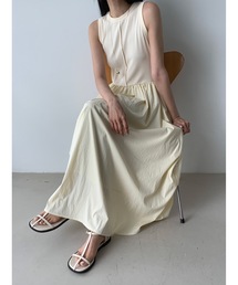 Didot.showroom | フロントラインドッキングフレアワンピース(ワンピース)