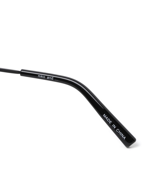 niko and...（ニコアンド）の「オリジナルメタルオクタゴンサングラス（サングラス・レディース・ブラック/ブラウン/イエロー・FREE）」の12枚目の写真