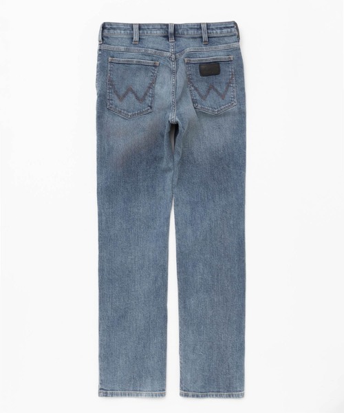 Wrangler(ラングラー)の「BROKEN DENIM SLIM STRAIGHT(デニムパンツ・メンズ・ブルー系1/ブルー系2/ワンウォッシュ・32inch/30inch/28inch/34inch/31inch/29inch/33inch)」の21枚目の写真