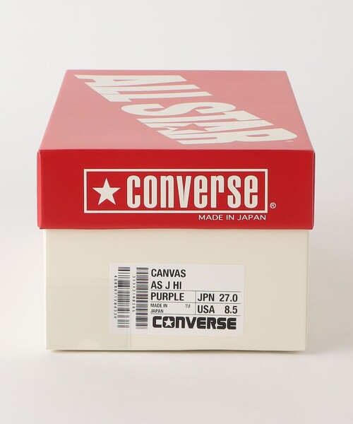 CONVERSE(コンバース)の「<CONVERSE> キャンバス オールスター J HI/スニーカー(スニーカー・メンズ・パープル・9/7/7h/8/10h/8h/9h)」の12枚目の写真