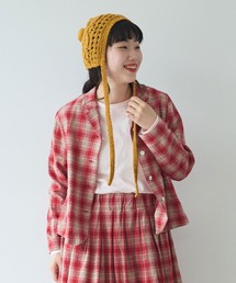 オンブレーチェックジャケット