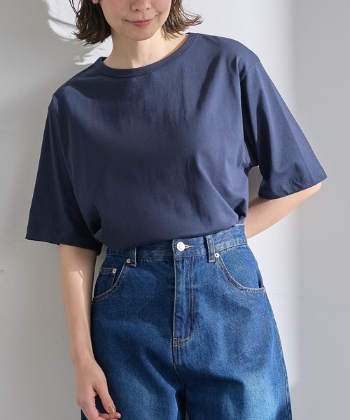 Tシャツ・カットソー ACACIA T-SHIRT for/c and]撥水ボックスTシャツ(ユニセックス)【サスティナブル