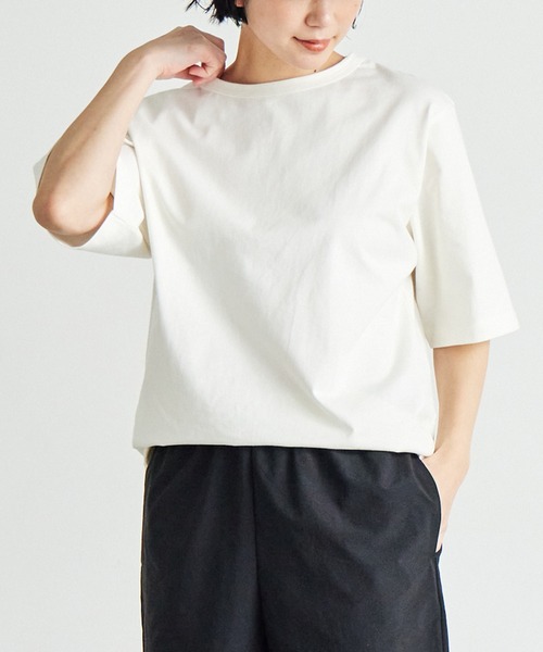 for/c and]撥水ボックスTシャツ(ユニセックス)【サスティナブル