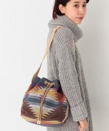 Another Edition | ネイティブ巾着ショルダー/AE NATIV ｷﾝﾁｬｸ◆(ショルダーバッグ)